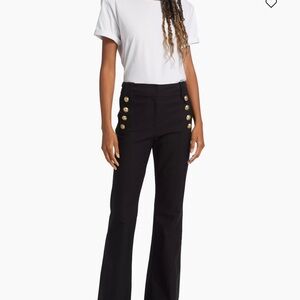 10 Crosby Derek Lam midnight navy Flare Pants with Nautical Flair